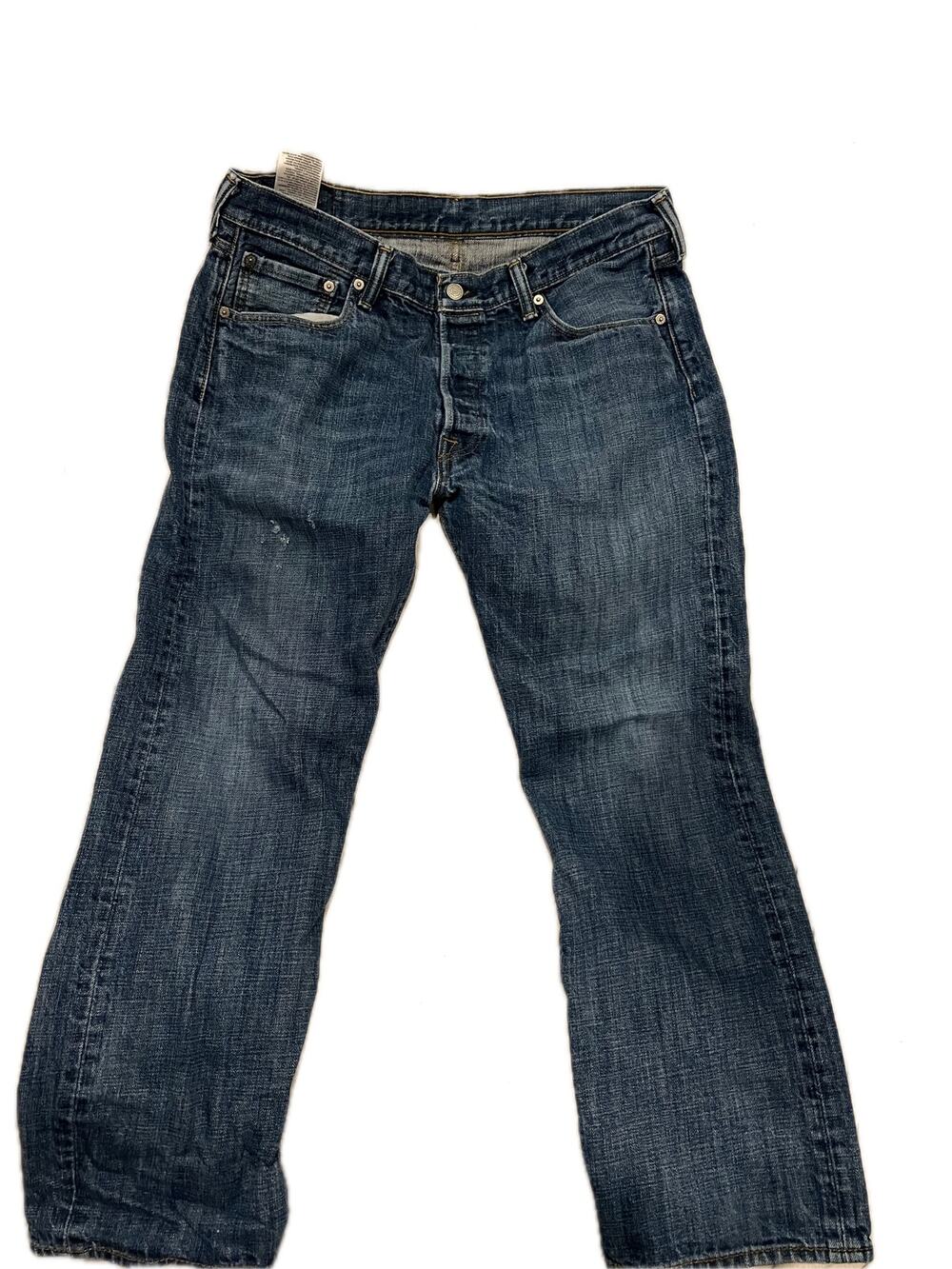 Levi Strauss 501 Classic Fit Button Fly Jeans 36x30